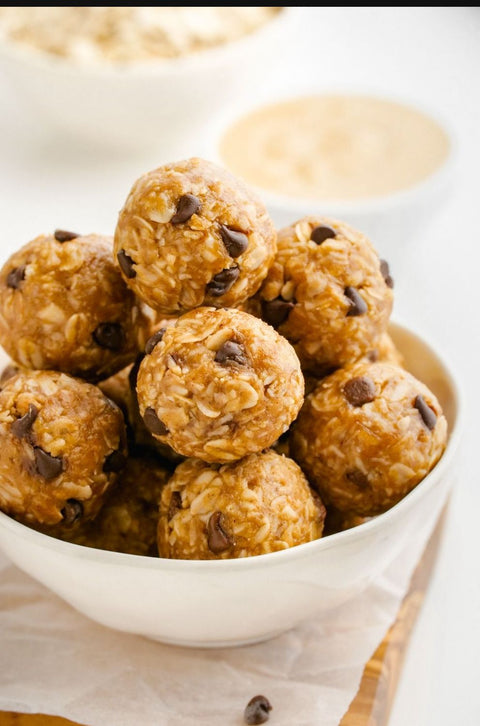 Peanut Butter & Chocolate Chip Lactation Bites